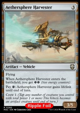 Aethersphere Harvester - Commander: Modern Horizons 3: Extras (Rare) [280]