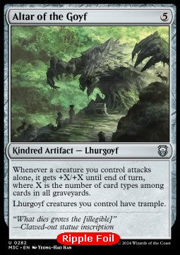 Altar of the Goyf - Commander: Modern Horizons 3: Extras (Uncommon) [282]