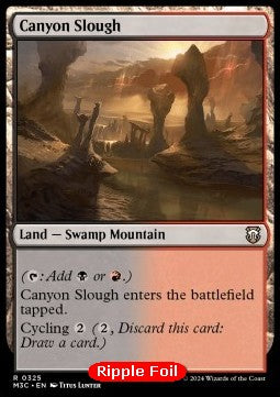 Canyon Slough - Commander: Modern Horizons 3: Extras (Rare) [325]