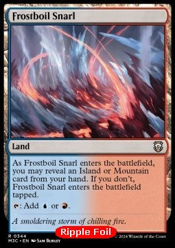 Frostboil Snarl - Commander: Modern Horizons 3: Extras (Rare) [344]