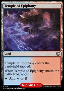 Temple of Epiphany - Commander: Modern Horizons 3: Extras (Rare) [387]
