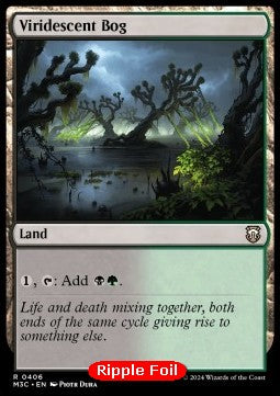 Viridescent Bog - Commander: Modern Horizons 3: Extras (Rare) [XM3C-406]