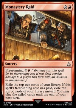 Monastery Raid - Universes Beyond: Assassin's Creed (Uncommon) [35]