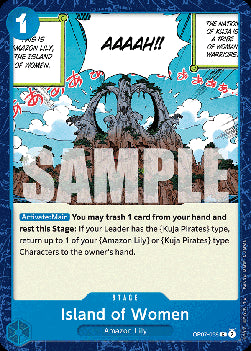 Island of Women (OP07-058) - 500 Years into the Future (Common) [058]