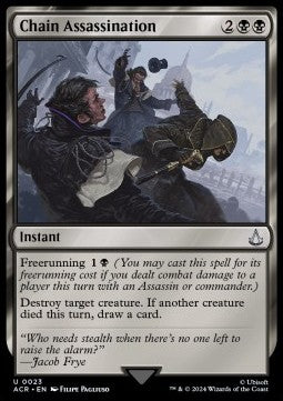 Chain Assassination - Universes Beyond: Assassin's Creed (Uncommon) [23]