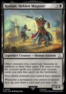 Roshan, Hidden Magister - Universes Beyond: Assassin's Creed (Uncommon) [32]