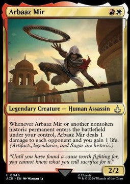 Arbaaz Mir - Universes Beyond: Assassin's Creed (Uncommon) [46]