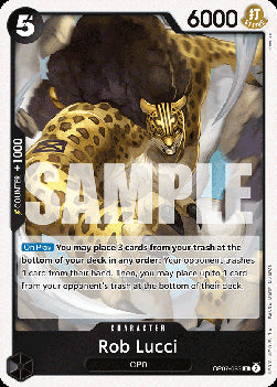 Rob Lucci (OP07-093) - 500 Years into the Future (Rare) [093]