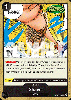 Shave (OP07-094) - 500 Years into the Future (Uncommon) [094]