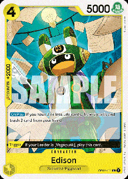 Edison (OP07-100) - 500 Years into the Future (Common) [100]