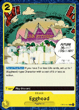 Egghead (OP07-117) - 500 Years into the Future (Common) [117]