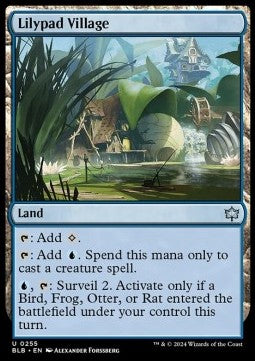 Lilypad Village - Bloomburrow (Uncommon) [255]