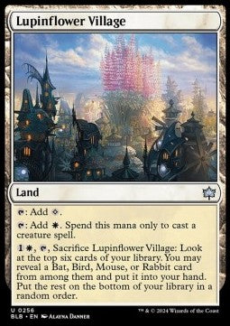 Lupinflower Village - Bloomburrow (Uncommon) [256]