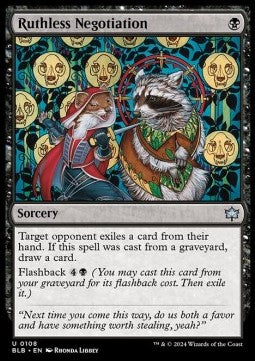 Ruthless Negotiation - Bloomburrow (Uncommon) [108]