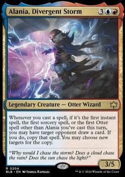 Alania, Divergent Storm - Bloomburrow (Rare) [204]