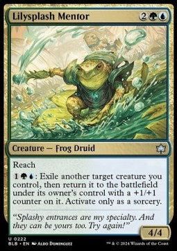 Lilysplash Mentor - Bloomburrow (Uncommon) [222]