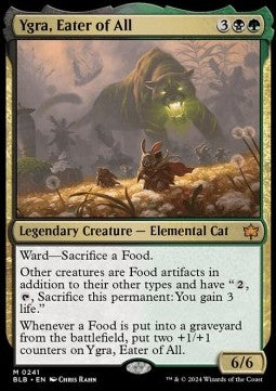 Ygra, Eater of All - Bloomburrow (Mythic) [BLB-241]
