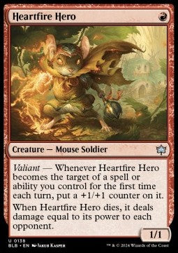 Heartfire Hero - Bloomburrow (Uncommon) [BLB-138]