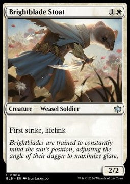 Brightblade Stoat - Bloomburrow (Uncommon) [4]