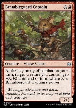 Brambleguard Captain - Bloomburrow (Uncommon) [127]