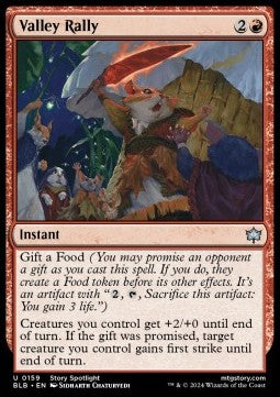 Valley Rally - Bloomburrow (Uncommon) [159]