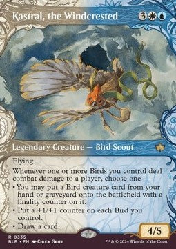 Kastral, the Windcrested (V.1) - Bloomburrow: Extras (Rare) [XBLB-335]