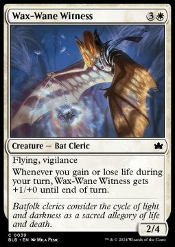 Wax-Wane Witness - Bloomburrow (Common) [39]