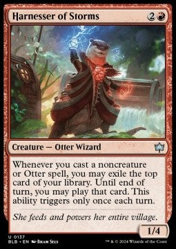 Harnesser of Storms - Bloomburrow (Uncommon) [137]