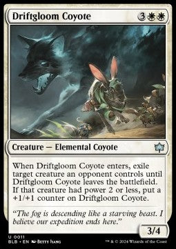 Driftgloom Coyote - Bloomburrow (Uncommon) [11]