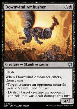 Downwind Ambusher - Bloomburrow (Uncommon) [92]