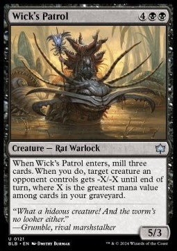 Wick's Patrol - Bloomburrow (Uncommon) [121]