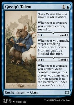 Gossip's Talent - Bloomburrow (Uncommon) [51]