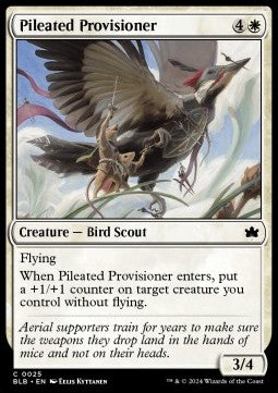 Pileated Provisioner - Bloomburrow (Common) [25]