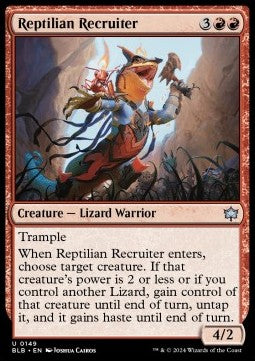 Reptilian Recruiter - Bloomburrow (Uncommon) [149]