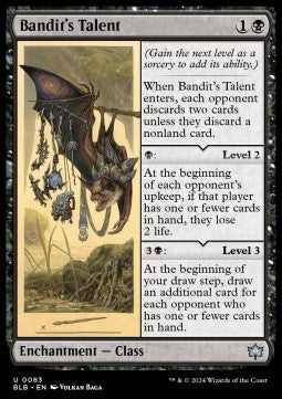 Bandit's Talent - Bloomburrow (Uncommon) [83]