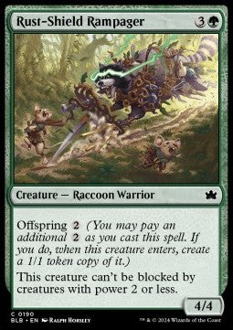 Rust-Shield Rampager - Bloomburrow (Common) [190]