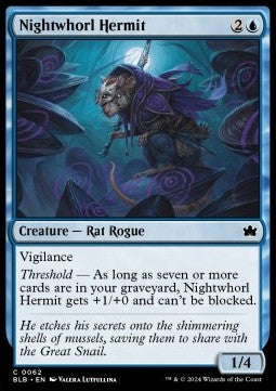 Nightwhorl Hermit - Bloomburrow (Common) [62]