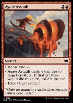 Agate Assault - Bloomburrow (Common) [122]