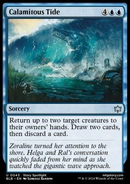 Calamitous Tide - Bloomburrow (Uncommon) [43]