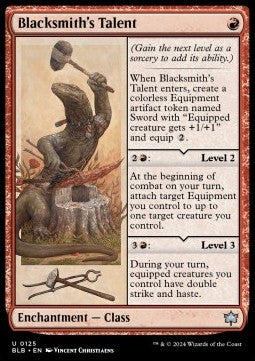 Blacksmith's Talent - Bloomburrow (Uncommon) [125]