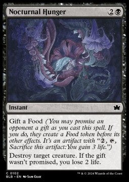 Nocturnal Hunger - Bloomburrow (Common) [102]