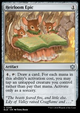 Heirloom Epic - Bloomburrow (Uncommon) [246]