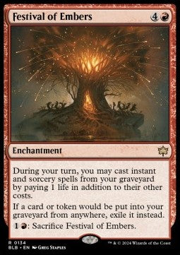 Festival of Embers - Bloomburrow (Rare) [134]