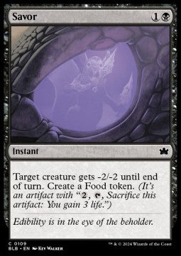 Savor - Bloomburrow (Common) [109]