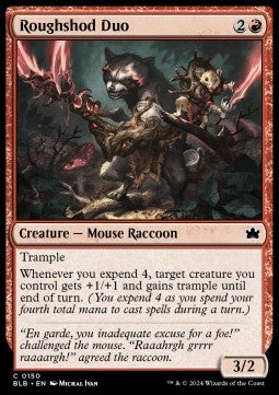 Roughshod Duo - Bloomburrow (Common) [150]