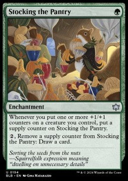 Stocking the Pantry - Bloomburrow (Uncommon) [194]