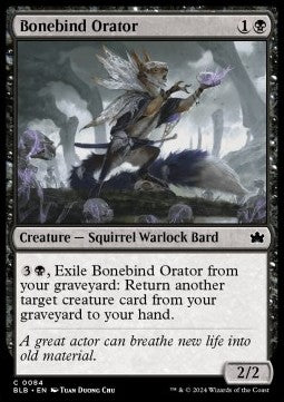 Bonebind Orator - Bloomburrow (Common) [84]