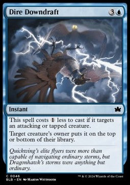 Dire Downdraft - Bloomburrow (Common) [46]