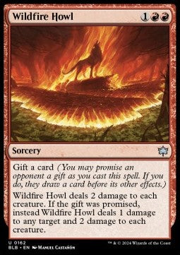 Wildfire Howl - Bloomburrow (Uncommon) [162]