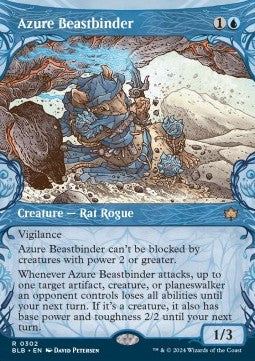 Azure Beastbinder - Bloomburrow: Extras (Rare) [XBLB-302]